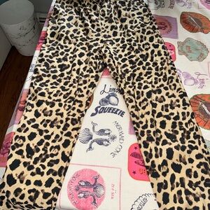 Leopard Print Pants